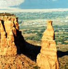 Trip West for Alex & Amy wedding - 2003 