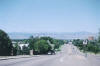 Then it was down to Denver, CO to attend a military reunion and 
				this sight of the Rocky Mountain Range which was so clear the morning we departed Denver